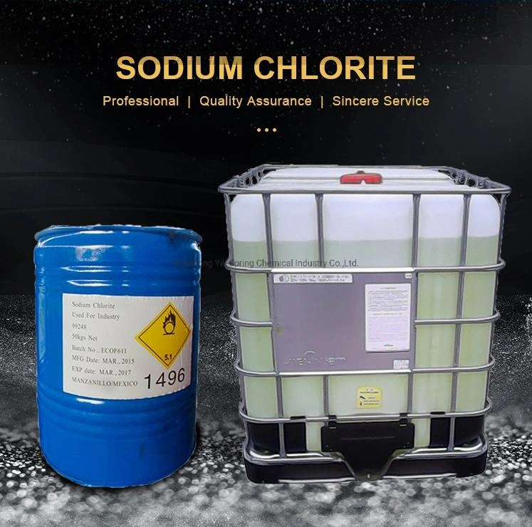 Factory Supply 80% 50kg Drum Sodium Chlorite Powder