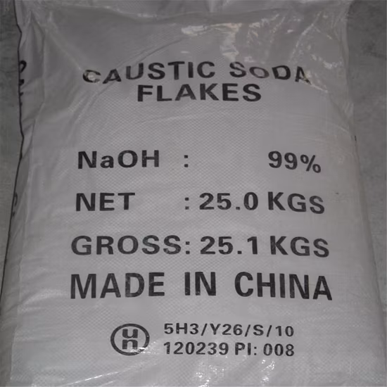 Fornecedor principal de soda cáustica de hidróxido de sódio 99% flocos de soda cáustica CAS 1310