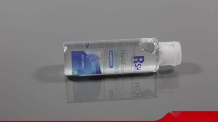 Lavagem instantânea em gel desinfetante para as mãos com álcool 75%